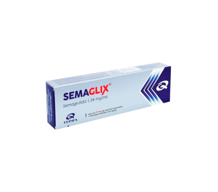 SEMAGLIX 1.34 SOLUCION INYECTABLE X 1 AMPOLLA X 3 ML