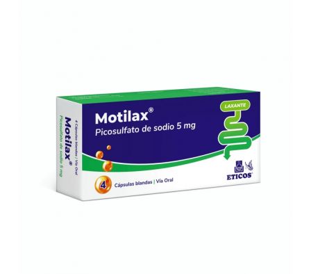 MOTILAX 5 MG CAJA X 4 CAPSULAS