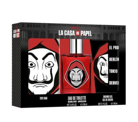 NETFLIX SET EDT 100ML+SG 150ML+TOILETE BAG -100ML