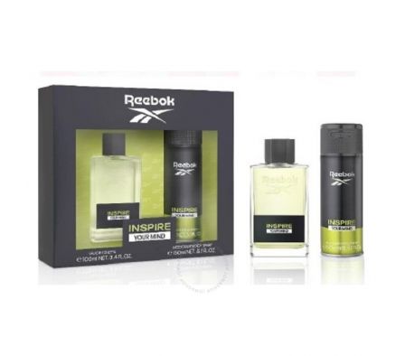 REEBOK INSPIRE YOUR MIND SET (EDT100ML+BODY150ML) MASC-100ML