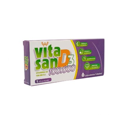 VITASAN D3 100.000 CAJA X 1 CAPSULA