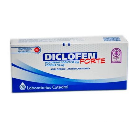 DICLOFEN FORTE 50 MG CAJA X 20 COMP