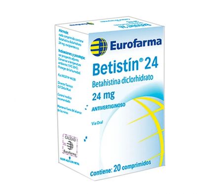 BETISTIN 24 MG X 20 COMP