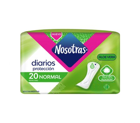 NOSOTRAS  PROTEC DIARIO  NORMAL 20UNID