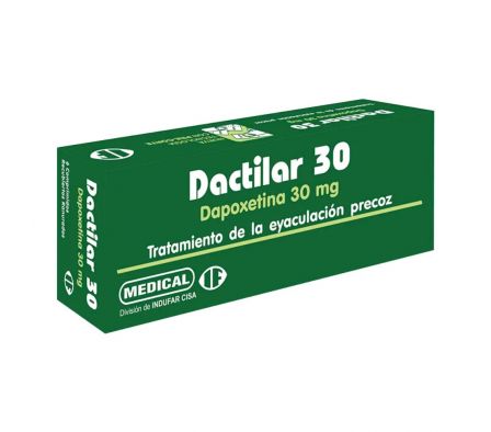 DACTILAR 30 MG CAJA X 6 COMPRIMIDOS