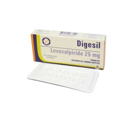 DIGESIL 25 MG CAJA X 30 COMPRIMIDOS