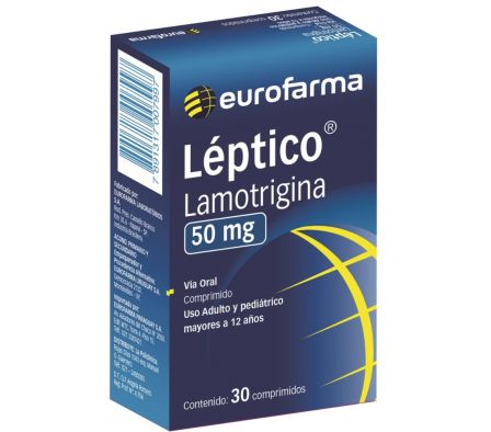 LEPTICO 50MG X 30 COMPRIMIDOS