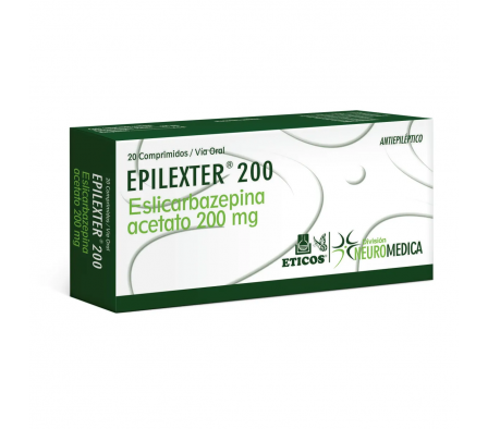 EPILEXTER 200 MG CAJA X 20 COMP.