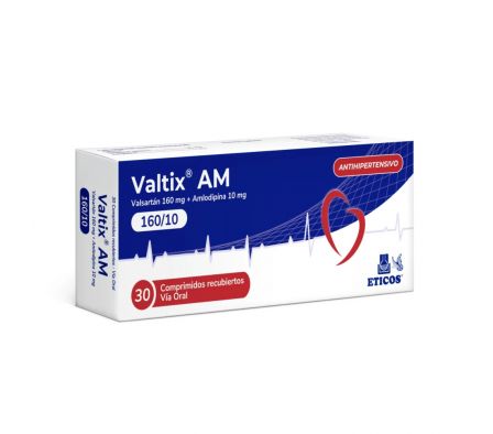 VALTIX AM 160/10 MG CAJA X 30 COMPRIMIDOS