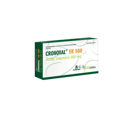 CRONOVAL ER 500 MG CAJA 30 COMPRIMIDOS