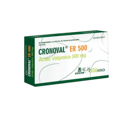 CRONOVAL ER 500 MG CAJA 30 COMPRIMIDOS