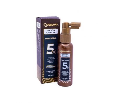 QUENAVIN MINOXIDIL LOCION CAPILAR 5% FRASCO X 60 ML