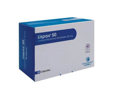 LISPAX 50 MG CAJA X 30 COMPRIMIDOS