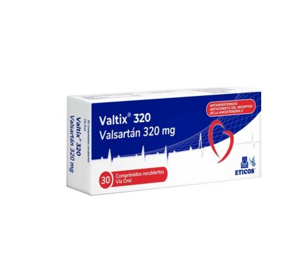 VALTIX 320 MG CAJA X 30 COMP REC