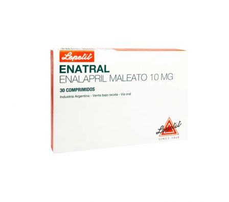ENATRAL 10 MG CAJA X 30 COMPRIMIDOS