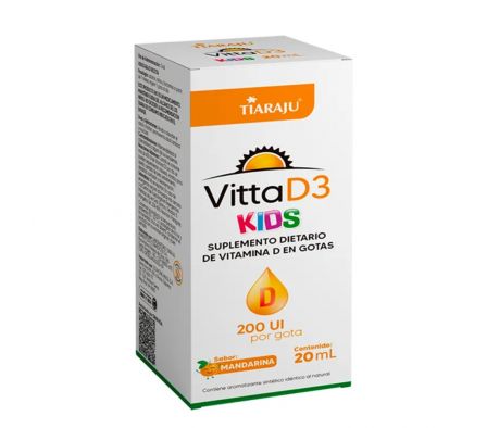 tiaraju vit d3 kids gotas frasco x 20 ml