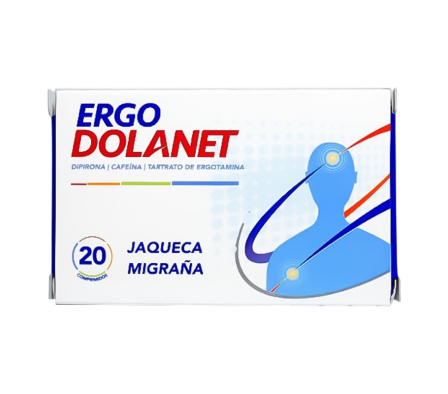 ERGO DOLANET CAJA X 20 COMPRIMIDOS