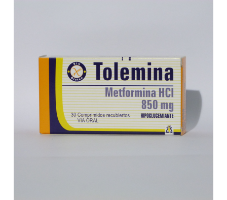 TOLEMINA 850MG COMP. CAJA X 30