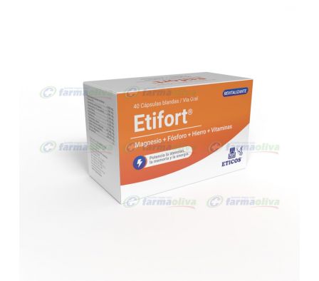 ETIFORT 600MG CAPS CAJA X 40