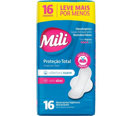 MILI TOALLITA HIGIENICA X 16