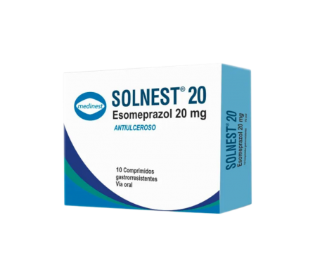 SOLNEST 20MG CAJA X 10 COMP