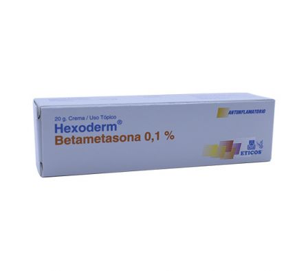 HEXODERM 1MG CR-DR ENVASE X 20GR