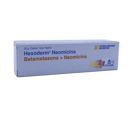 HEXODERM-NEOMICINA 1MG CR-DR ENVASE X 20GR