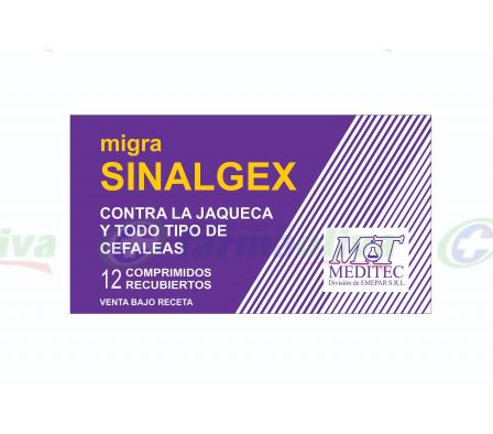 MIGRA SINALGEX 2MG TABL. SOBRE X 4