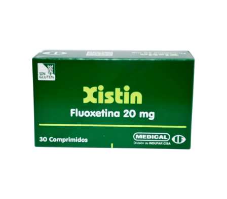 XISTIN 20 MG CAJA X 30 COMPRIMIDOS
