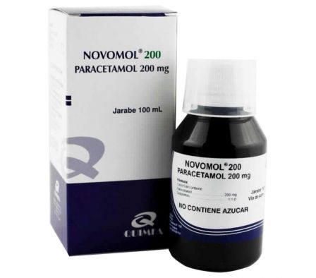 NOVOMOL 200 MG SUSPENSION FRASCO X 100 ML