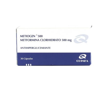 METIOGEN LP 500 MG CAJA X 30 COMPRIMIDOS