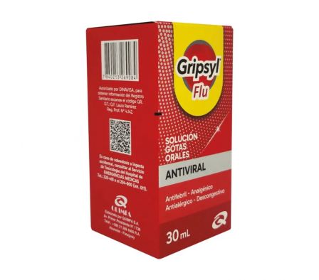 GRIPSYL FLU GOTAS X 30 ML