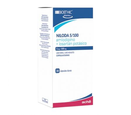 NILODA 5/100 MG X 30 CAPS