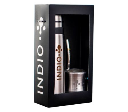 INDIO SET INVIERNO 1 TERMO+GUAMPA+BOMBILLA