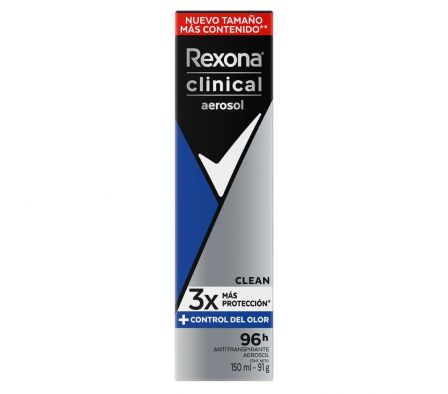 REXONA CLIN AER 150 ML PACK