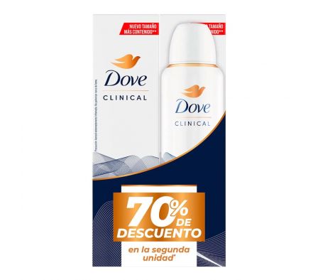 DOVE CLINICAL W AER 96H 6X2X91G 150 ML