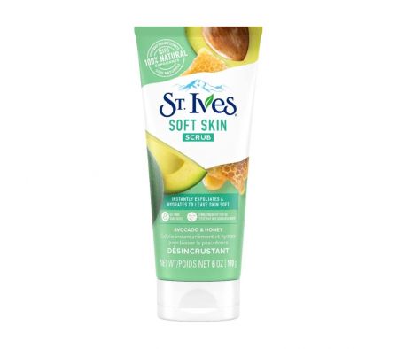 ST IVES SCRUB AVOCADO+HONEY 6X6Z 170G