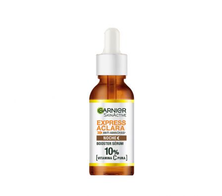 GARNIER SKINACTIVE EXPRESS ACLARA VITAMINA C SERUM NOCHE 30 ML.