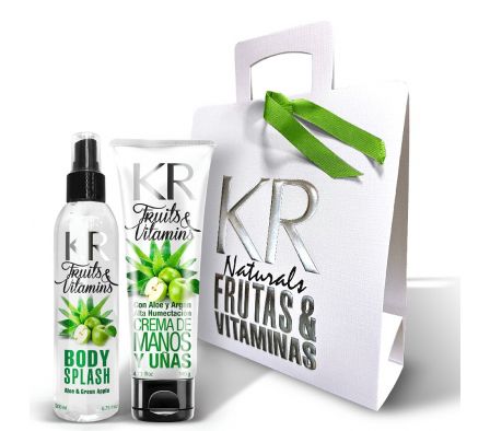 KARINA RABOLINI SET FRUTOS VERDERS SPLASH 200ML + CR MANOS 140 GR