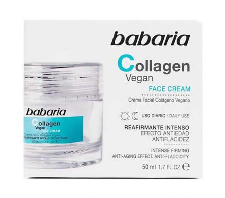 BABARIA CREMA FACIAL COLLAGEN VEGAN 50ML