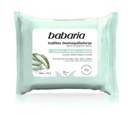 BABARIA TOALLITA DESM ALOE VERA + VIT E