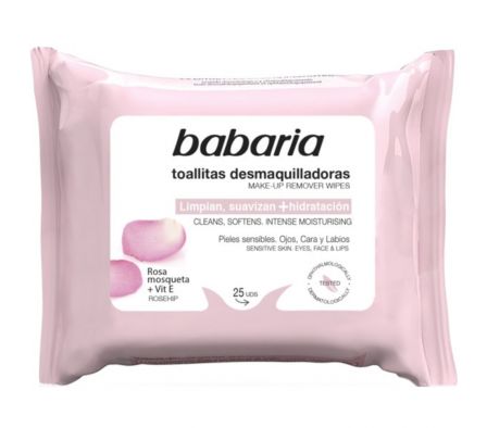 BABARIA TOALLITA DESM ROSA MOSQUETA + VIT E