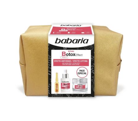 BABARIA SET NECESER RITUAL EFECTO BOTOX