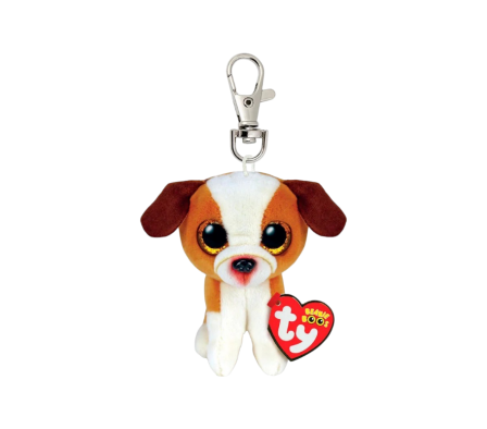 TY BEANIE BOOS HUGO PERRO CAF CLIP