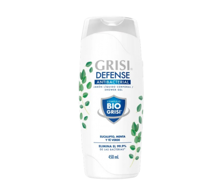 GRISI DEFENSE SHOWER GEL ANTIBACTERIAL 450 ML