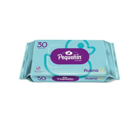 PEQUENIN PANITOS HUMEDOS AVENA 30 UND