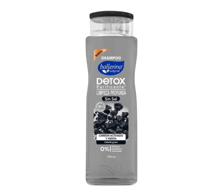 BALLERINA SH CARBON Y MENTA 750 ML