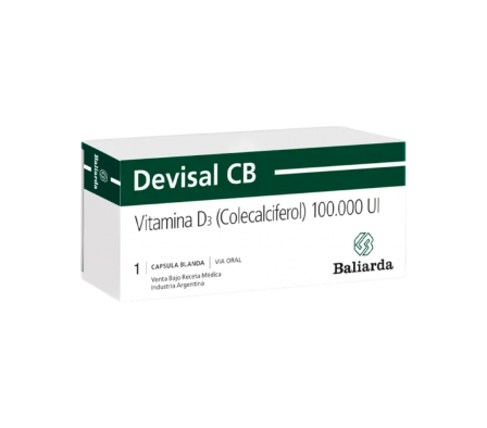 DEVISAL CB CAJA X 1 CAPS