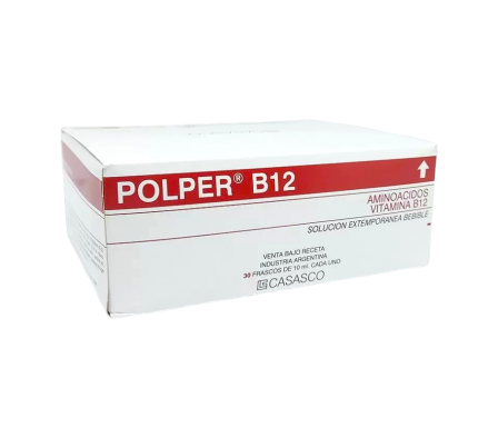POLPER B12 CAJA X 30 AMPOLLAS BEBIBLES.