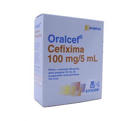 ORALCEF 100MG SP-OR FRASCO X 50ML